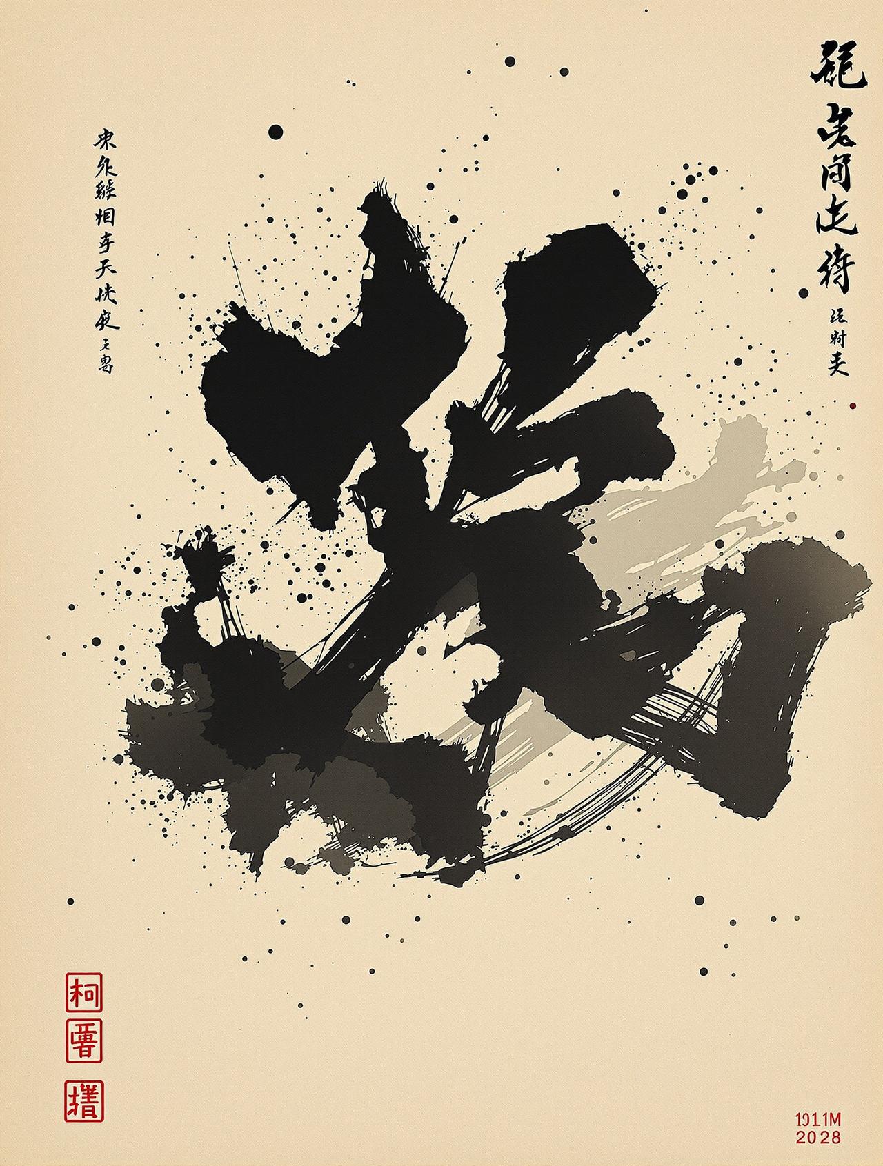精品影视出品艺术纪录片《水墨丹青》高清海报
